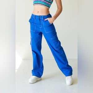 NECTAR Clothing Blue Skies Cargo Pants NWT